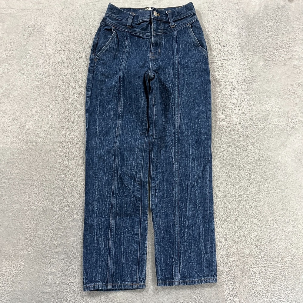 Madewell Jeans Women 25 Perfect Vintage Straight‎ Western Denim Boho Festival